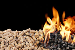 wood pellets light create fires easily
