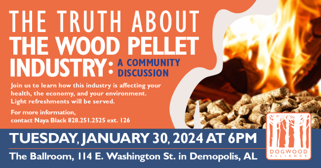 The Truth About the Wood Pellet Industry 013024 FB Post