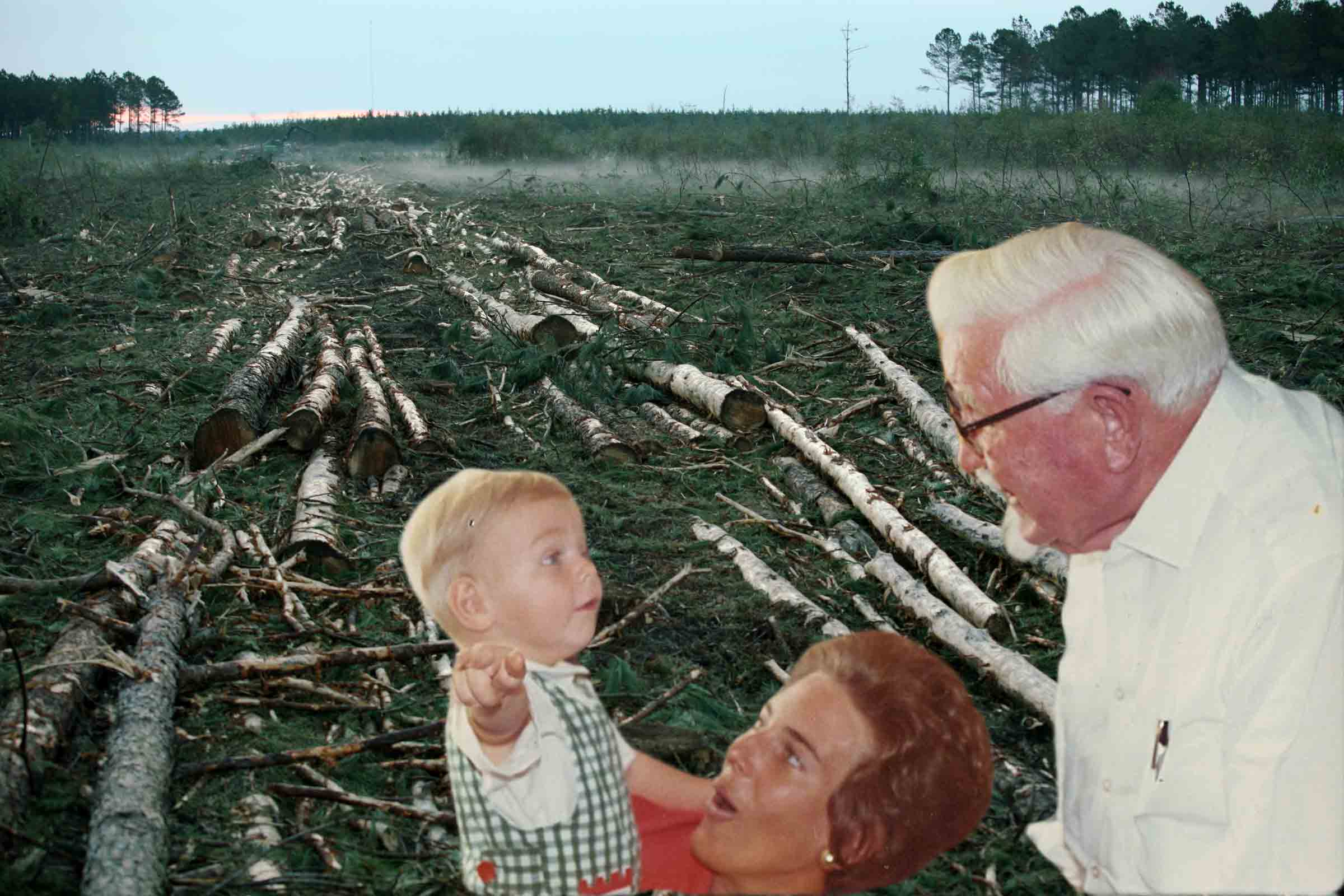 Colonel Sanders meet baby Ben Stumped