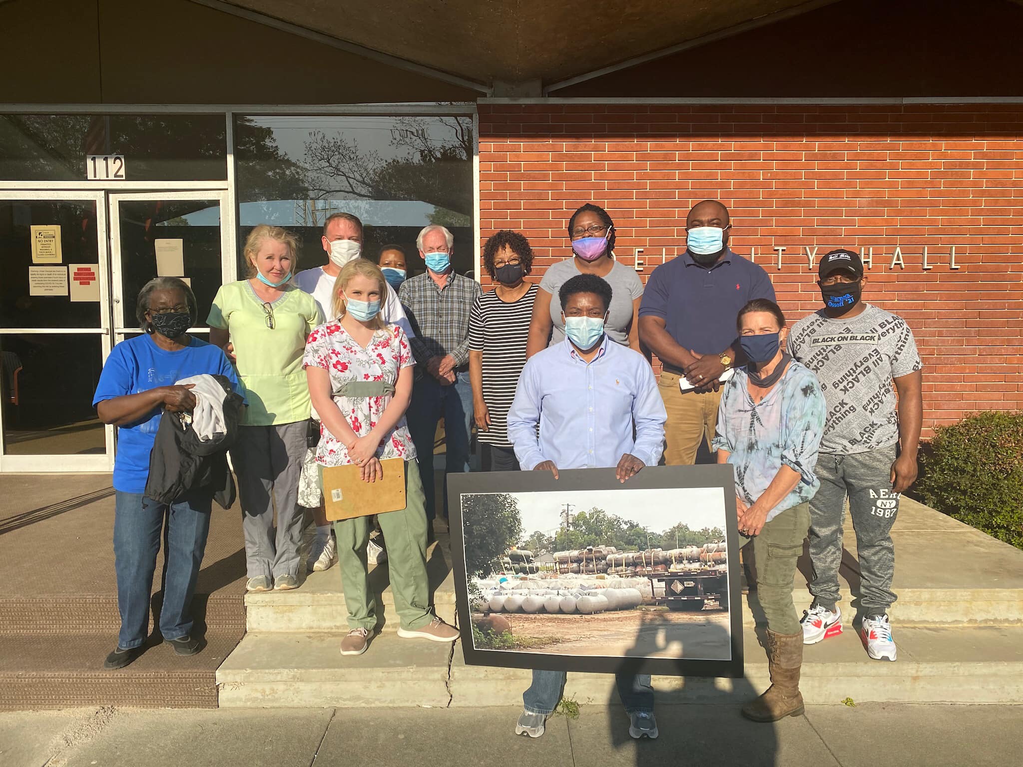 cook county ga biomass protest