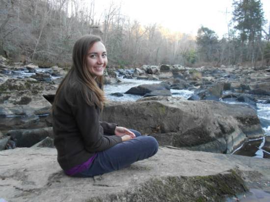 Emily Zucchino enjoying our beautiful rivers and forests