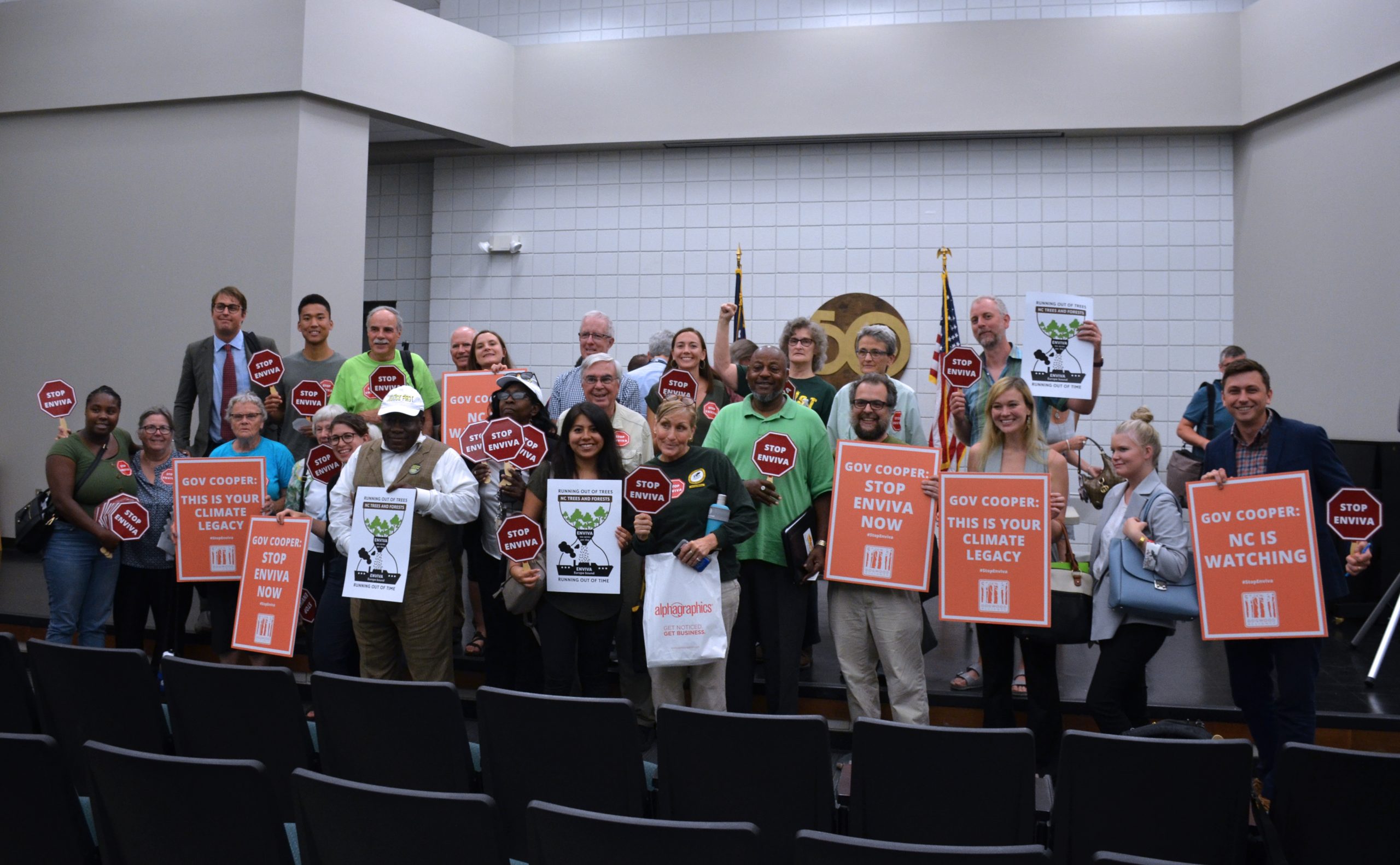 Sampson County Hearing Group Photo