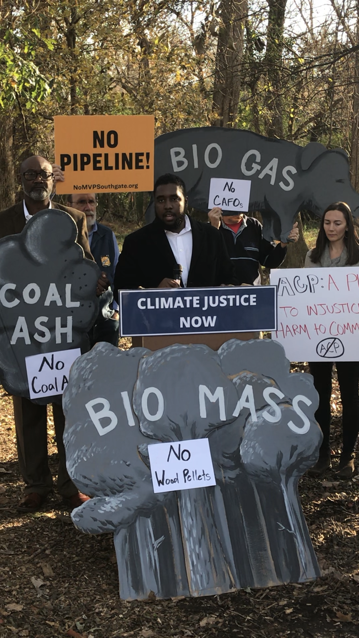 William Barber III speaks at a press conference