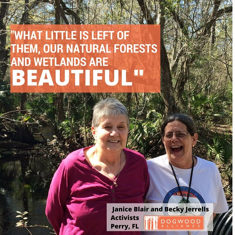 Janice and Becky Natural Forests