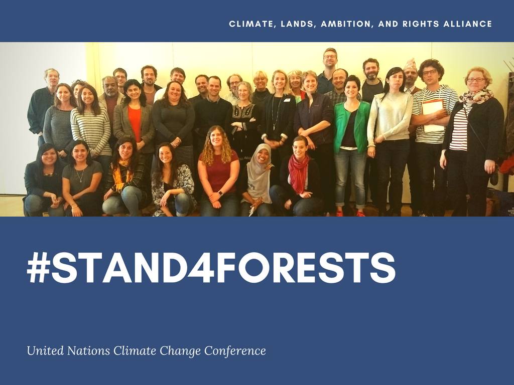 #Stand4Forests