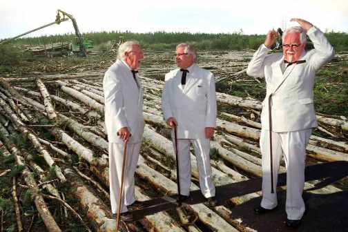 Colonel Sanders meet baby Ben Stumped