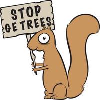 Stop GE Trees Squirel Stop GE Trees