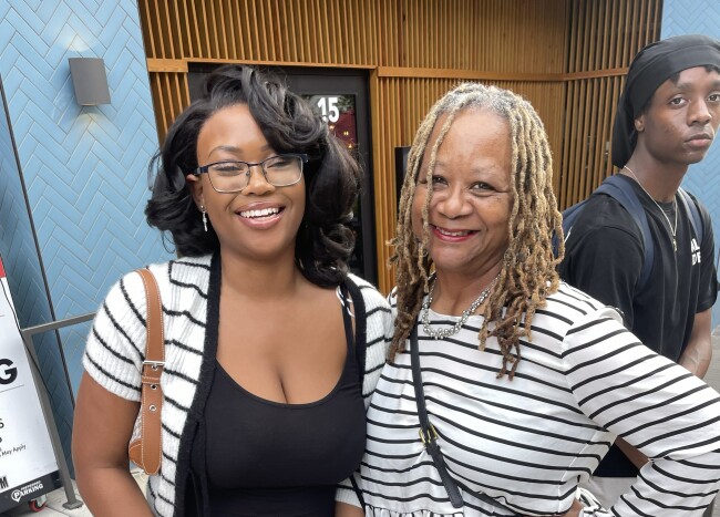 2026 NC Fellow, Nyla Hankins with ICAWP Mentor, Anita Cunningham.